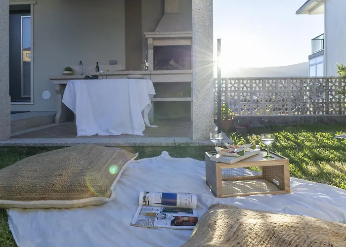 公寓 Bleumaison-apartamentos Lubians 1 庞特维德拉